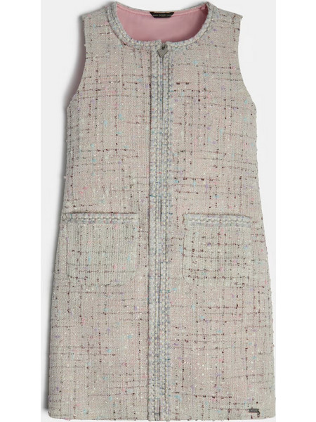 Guess Παιδικό Αμάνικο Φόρεμα Boucle Girl (J3RK32WF6M0-F0R5)