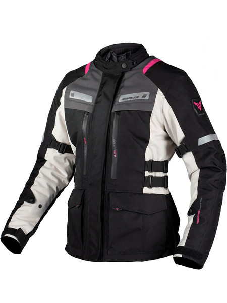 Nordcode Rhyno Lady Black Light Grey Fuchsia