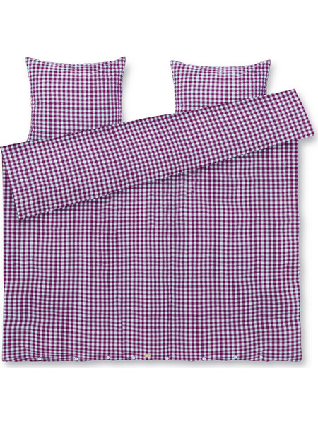 Juna - Baek&Bolge Bed linen - Fuchsia/Mint - 200x220 cm