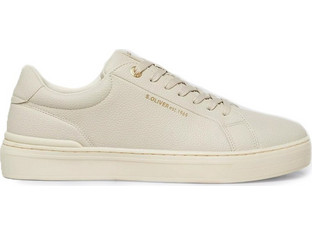 S.Oliver Ανδρικά Sneakers Μπεζ 2177846-8307