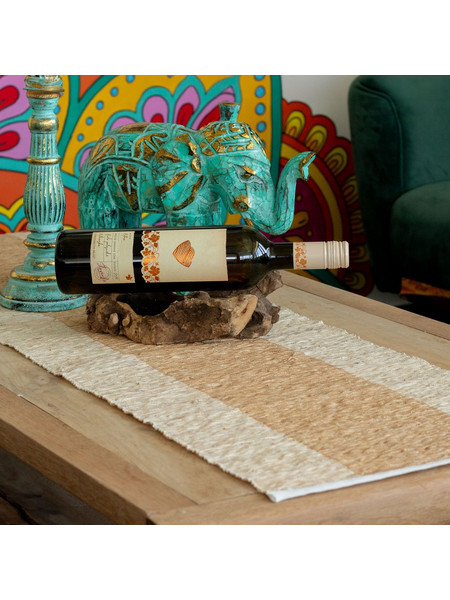 Vetiver Roots Table Runner - Natural - 180cm
