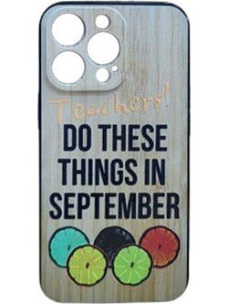Θήκη TPU Back Cover September για iPhone 13 Pro, μπεζ