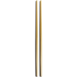 Σετ 2τμχ Chopsticks Ανωξείδωτα 23εκ. Gold Kyoto Comas CO07424002 - Comas - CO07424002