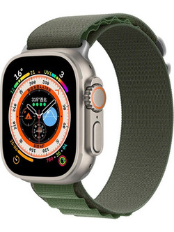 Devia Sport5 Deluxe Λουράκι Υφασμάτινο Khaki (Apple Watch 38 / 40 / 41mm)