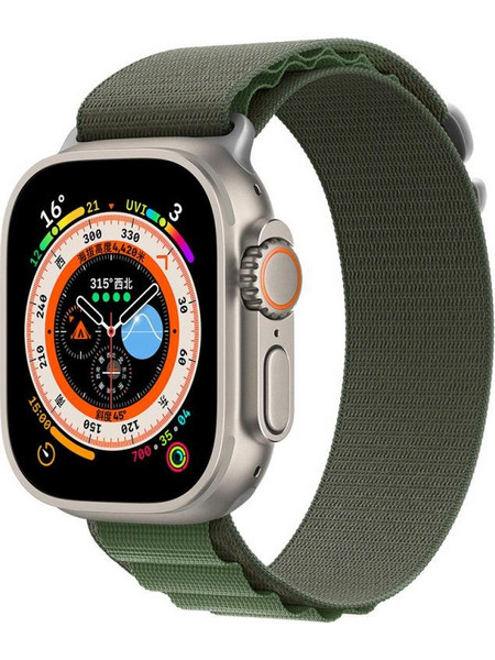 Devia Sport5 Deluxe Λουράκι Υφασμάτινο Khaki (Apple Watch 38 / 40 / 41mm)