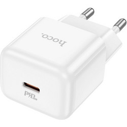 Hoco Glory N32 Φορτιστής Χωρίς Καλώδιο με Θύρα USB-C 30W Power Delivery White