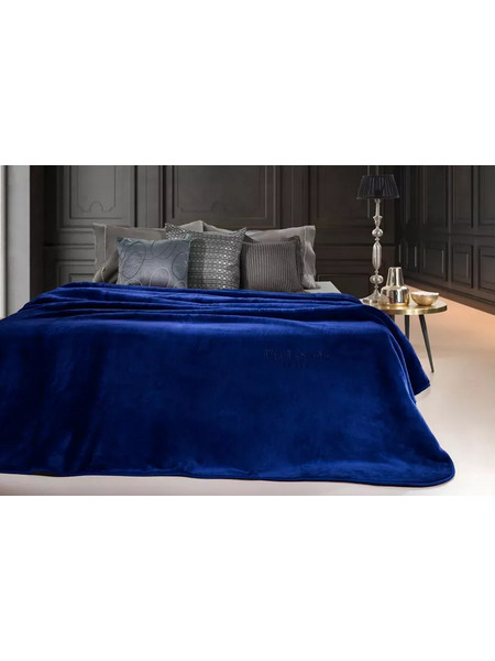 Κουβέρτα Βελουτέ Υπέρδιπλη Smooth Guy Laroche - 44 - Navy Blue
