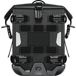 Kewig KP-3 Αδιάβροχη Τσάντα Κάγκελου Μοτοσυκλέτας 5.5lt για Crash Bar σε Μαύρο Χρώμα