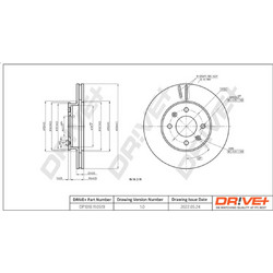 Dr!ve+ Δισκόπλακα - DP1010.11.0519