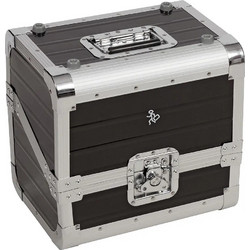 WALKASSE LPCASE-BOOMERANGBK DJ Case Split In Half Angle Cut 80 Vinyl Black
