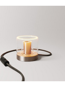 Creative Cables Επιτραπέζιο Φωτιστικό Posaluce Ghost Νικέλ - Creative Cables - ABM21TISLEUTERM67-L4
