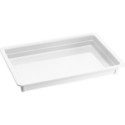 Δόχειο Gastronorm Μελαμίνη Gn 1/1-65Mm 53X32.5 εκ. - 6.5 εκ. Λευκό No.3012 - Formel