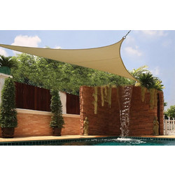 Lianos 155512 Τρίγωνο Διάτρητο Πανί Σκίασης 3,5x3,5x3,5m 140gsm