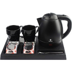 Δίσκος Καλωσορίσματος Homevero με Βραστήρα 1.2Lt Black HV-WT1202B