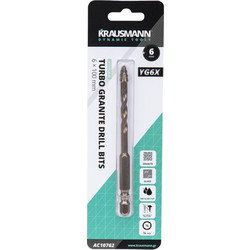 Krausmann - Τρυπάνια Γρανίτη Turbo Granite 6x100mm (AC10762)