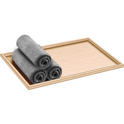 Δίσκος Πετσετών Sanco Hotel Amenities 00136-PVD-01BR PVD Warm Bronze Brushed 30x20x1cm
