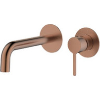 Μπαταρία Νιπτήρα εντοιχισμού Brush Rose Gold PVD Kls Carla 690313BR 690313BR