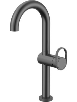 Μπαταρία Νιπτήρος υψηλή επιτραπέζια IRIS Gun Metal PVD 2045007664