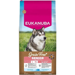 Eukanuba Grain Free Senior Large & Giant with Ocean Fish 12kg