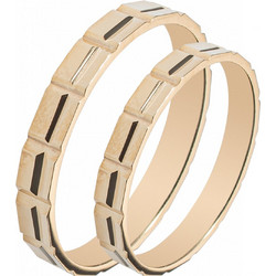 Βέρες Maschio Femmina Sottile χρυσές 9K 3.10mm SL61