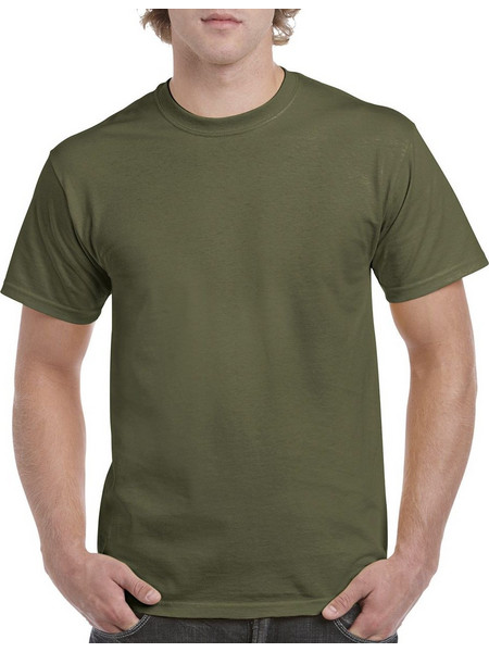Ανδρικό T-Shirt Heavy Cotton 5000 Gildan Military Green