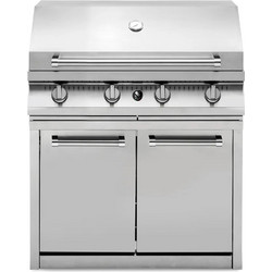 Μονάδα BBQ 90εκ. Με 2 Πορτάκια INOX | STEEL SWING | Μοντέλο : G9BS-4C-SS