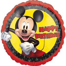 Μπαλόνι Φοιλ 17" Mickey Mouse Forever Happy Birthday / 43 εκ