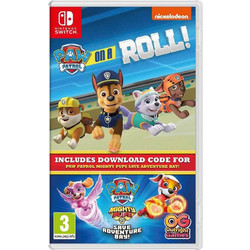 Paw Patrol On A Roll & Paw Patrol Mighty Pups Save Adventure Bay Bundle Nintendo Switch