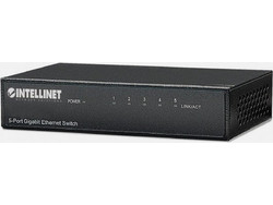 Intellinet I-SWHUB GB-500 Unmanaged L2 Switch με 5 Θύρες Ethernet 1Gbps