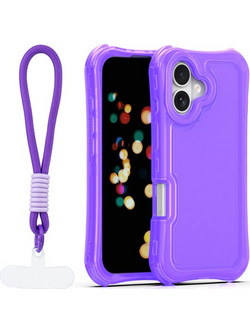 SENSO SPD SAFECASE with STRAP IPHONE 17 / 18 purple backcover