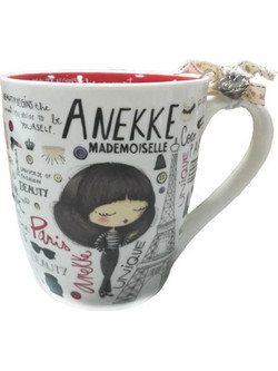 Κούπα Κεραμική 350ml Mademoiselle Anekke
