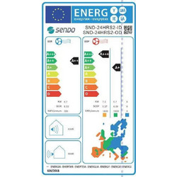 Sendo Hermes Premium Gold SND-12/HRSB2 Κλιματιστικό Inverter 12000 BTU A++/A+ με Wi-Fi