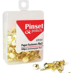 Διπλόκαρφα Pinset +EFO Νο3 100τεμ 3/4" 19mm