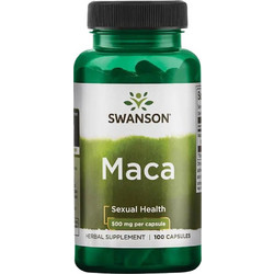 Swanson Maca Extract 500mg 100 Κάψουλες