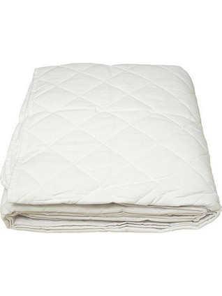 Sunshine Κουβερλί Menta White Μονό (160x220) - Μονόχρωμο κουβερλί δυο όψεων ύφασμα polycotton με βάτα σε διαχρονική λευκή απόχρωση