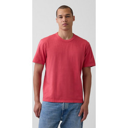 Ανδρική Μπλούζα Χαλαρής Γραμμής Faded red