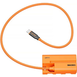 ZGCINE USB-C PD to Sony L-Series Dummy Battery with Braided Wire