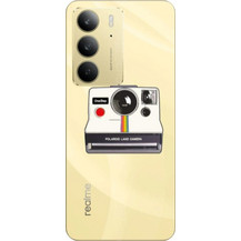 Realme C 75 Polaroid land camera Transparent Silicone TPU Θήκη