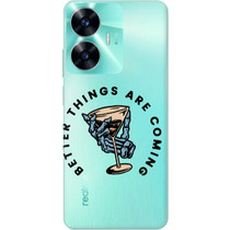Realme C55 Better Things Are Coming Transparent Silicone TPU Θήκη