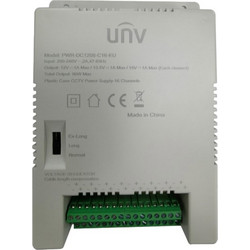 Uniview PWR-DC1208-C16-EU Switching Τροφοδοτικό CCTV 16 Εξόδων 12VDC 8A 96Watts
