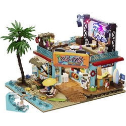 Lumibricks Surfshop Light-Up Building Set