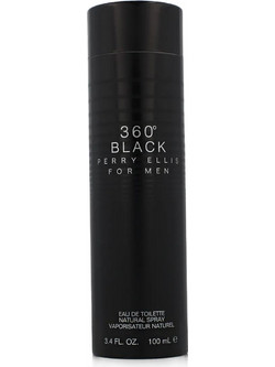 Perry Ellis 360 Black For Men Eau de Toilette 100ml