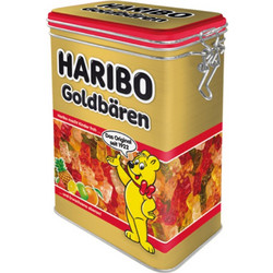 Nostalgic Μεταλλικό κουτί καπάκι με κλιπ HARIBO - Goldbaren-Packung HK Aromadose