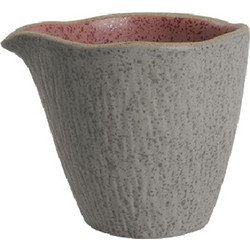 Σαλτσιέρα Soul NIC809K4 8,5x7x7cm 250ml Grey-Red Espiel Κεραμικό