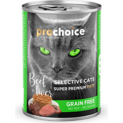 Prochoice Adult Grain Free with Beef & Liver 400gr