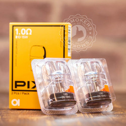 Pixo Pod Cartridge Aspire (2τμχ ) Ωμική Αντιστ. 1.0ohm Default Title