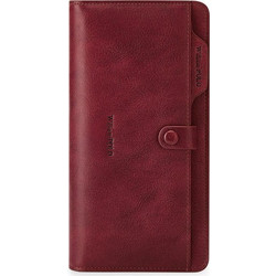 Δερμάτινο Ανδρικό πορτοφόλι William Polo 218163 red