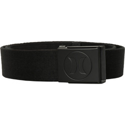 Hurley Icon Web Ανδρική Ζώνη Μαύρη