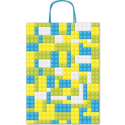 Sadoch Χάρτινη Τσάντα Τουβλάκι Μπλε 26cm (SDF26275J)