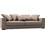 PoliHome Pilo Διθέσιος Καναπές Μπεζ 160x90x90cm 16159709